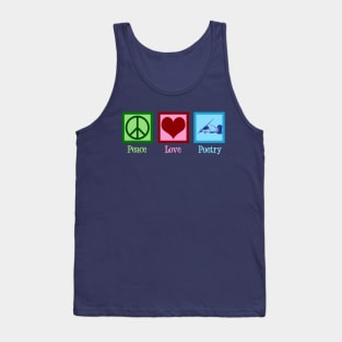 Peace Love Poetry Tank Top